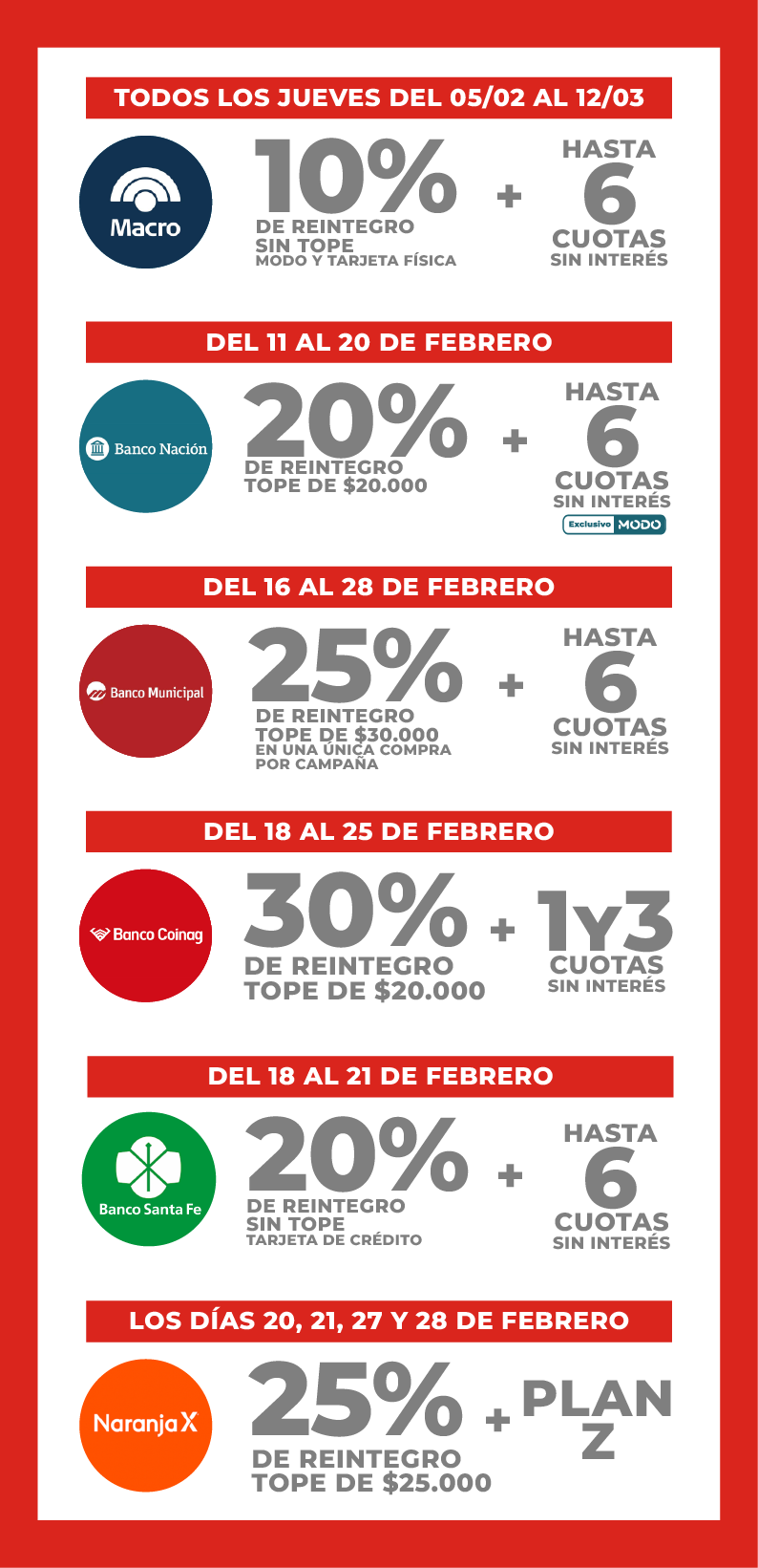 promos vuelta al cole